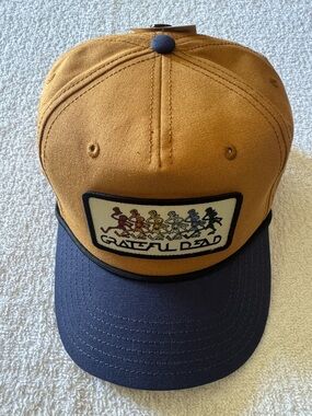 Grateful Dead Dancing Skeletons Patch Trucker Cap Hat